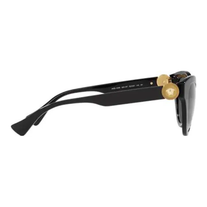 VERSACE Plate Frame Cat Eye Sunglass Women's-2