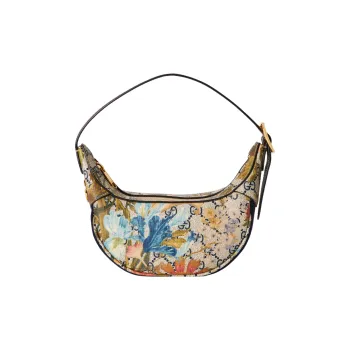 GUCCI Ophidia Canvas With Leather Shoulder Bag Handbag Shoulder Bag Women's Multicolor