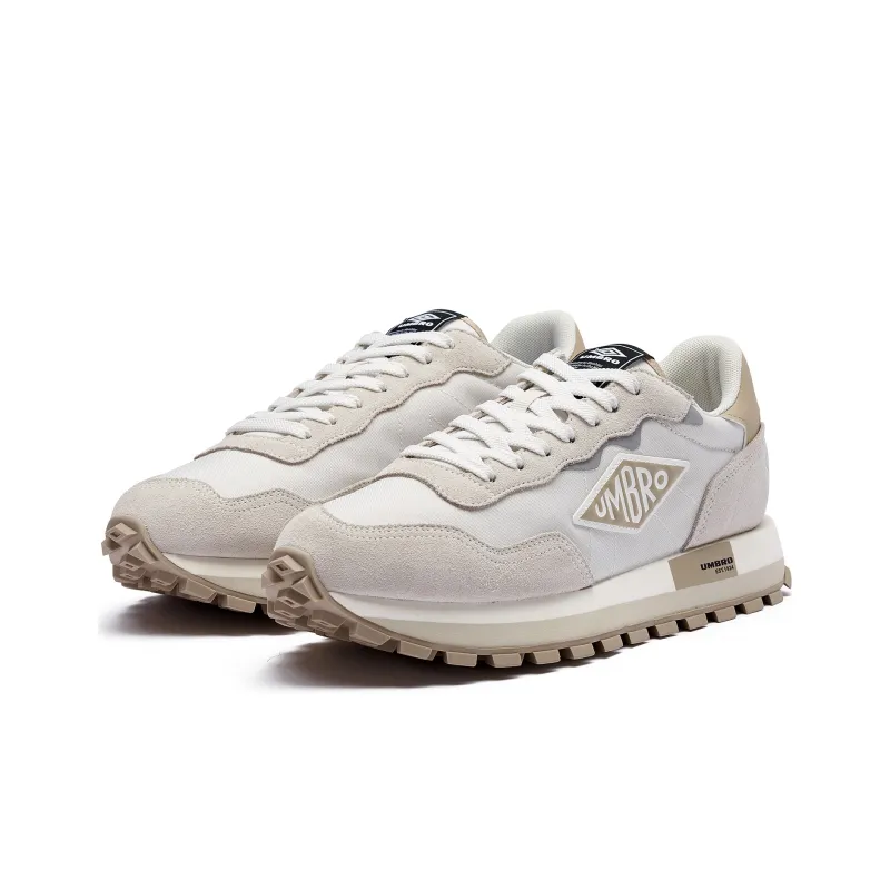 Umbro Casual Shoes Women's Low Top White Agate/Sandy-2