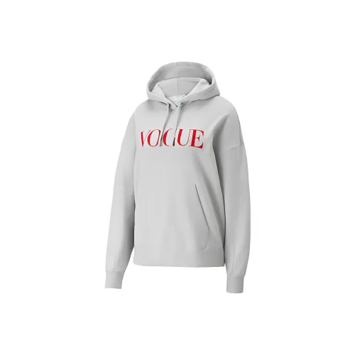 Vogue X PUMA RUN ULTRAWEAVE Sweatshirts Women's Gray