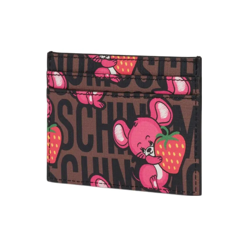 MOSCHINO Polyurethane Coin Purse Men's Multicolor-1