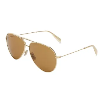 CELINE Sunglasses Men Gold