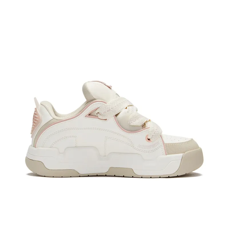 Champion Low Top Skateboard Shoes Women's Swallow Rose Pink-1