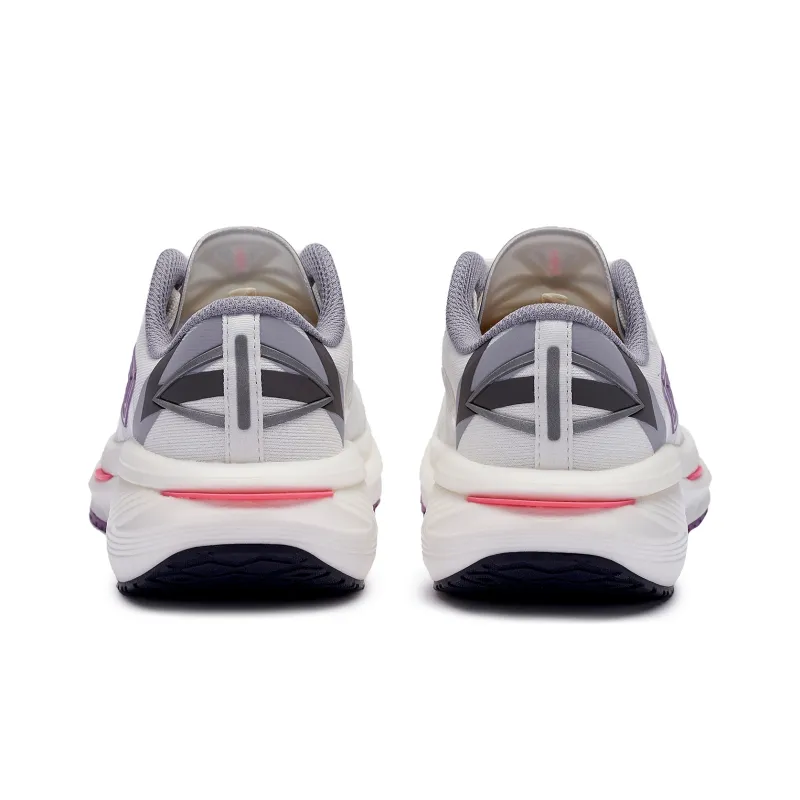 Umbro Cushioning Anti-Slip Wear-Resistant Breathable Lightweight Reflective Rebound Low-Top Running Shoes Women's White-3