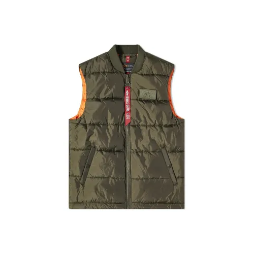 Alpha Industries Vests Men Army Green