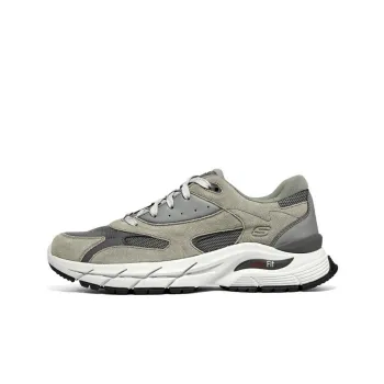 Skechers Thick Soled Casual Shoes 'Green'
