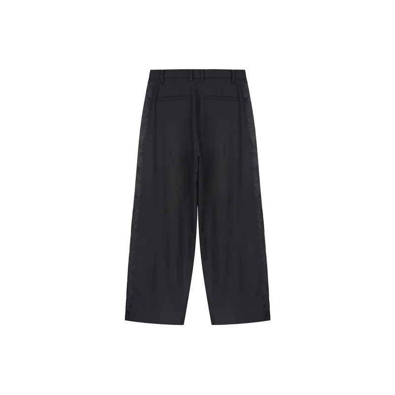 Syugopaisley X ONOFFON Suit Trousers Unisex Black-1
