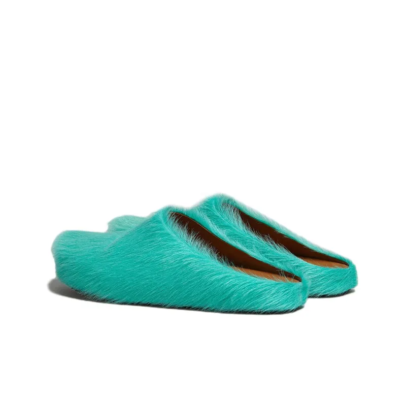MARNI Fussbett Sabot 'Grass'-3