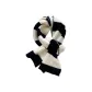 DB-DWS1086-A( Black White Stripes )