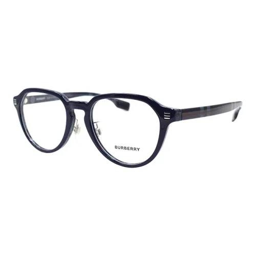 Burberry Eyeglass Frames Men Dark Blue