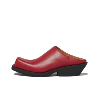 MARNI Wrap-toe Slippers Women's Red