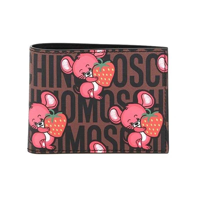 MOSCHINO Canvas Wallet Men's Multicolor-0