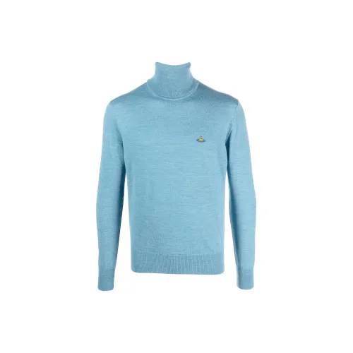 Vivienne Westwood Sweaters Men Blue