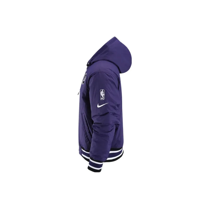 Nike Puffer Jackets Men Ink Purple-2