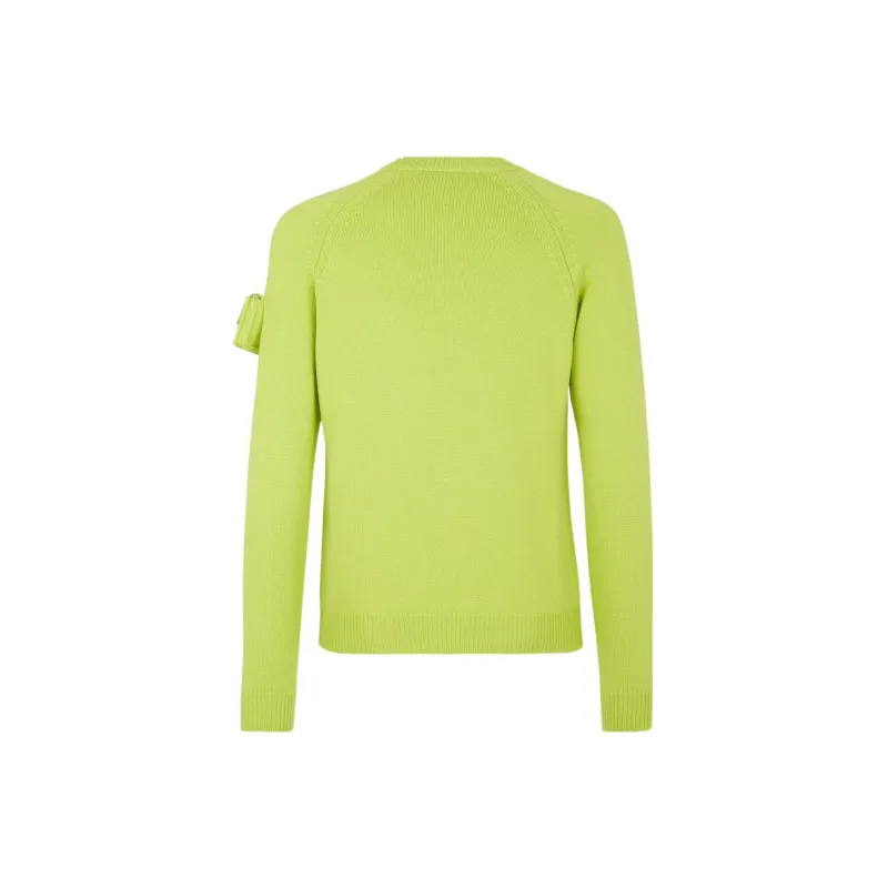 FENDI Cashmere Sweaters Men Green-1