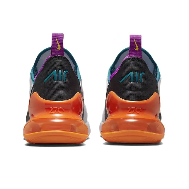 Nike Air Max 270 White Orange Purple GS-4