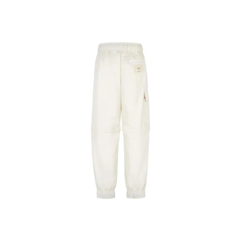 FENDI Casual Pants Men White-1