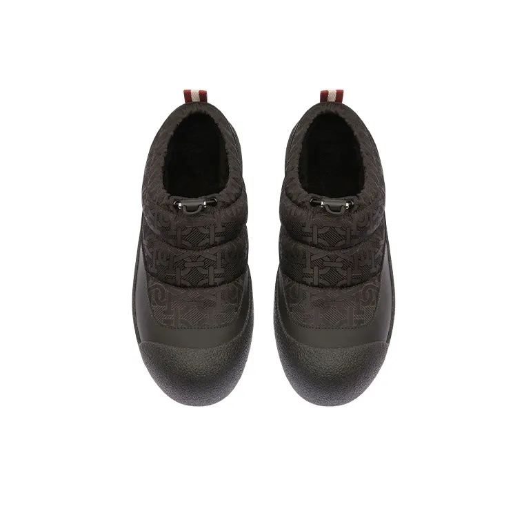 BALLY Rubber Sole Quiet Wrap toe Slippers Women's Black-2