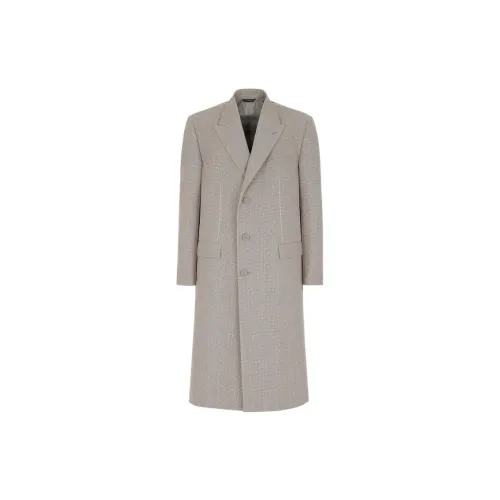 FENDI Coats Men Beige