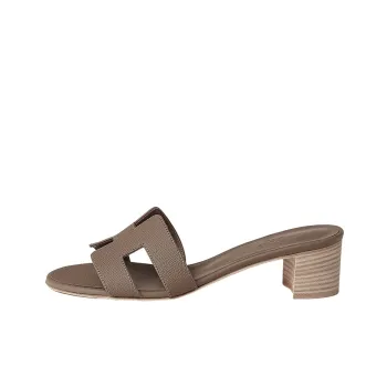 HERMES Oasis Odor Resistant Slide Slippers Women's Elephant Gray