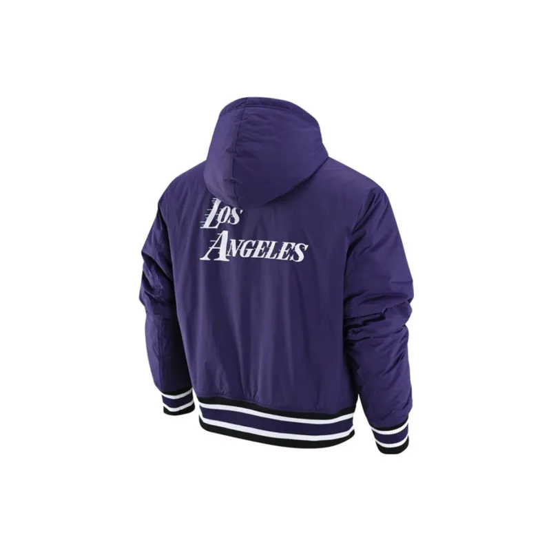 Nike Puffer Jackets Men Ink Purple-1