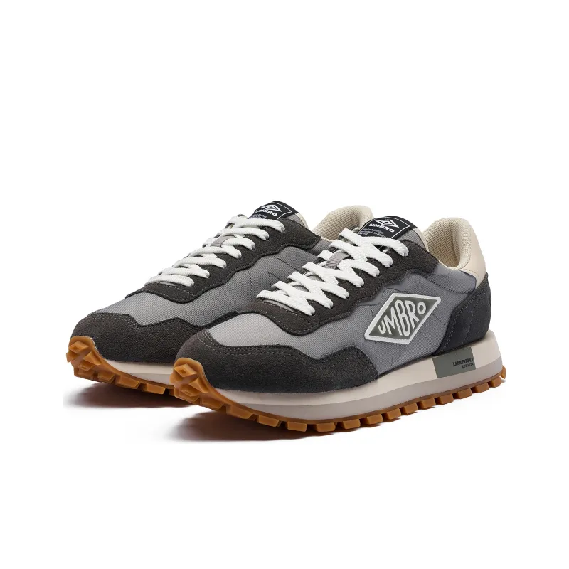 Umbro Slip Resistant And Abrasion Resistant Support Low Top Casual Shoes Men's Gray-2
