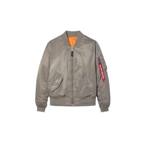 Alpha Industries FW22 Loose Fit Jacket Women's Gray