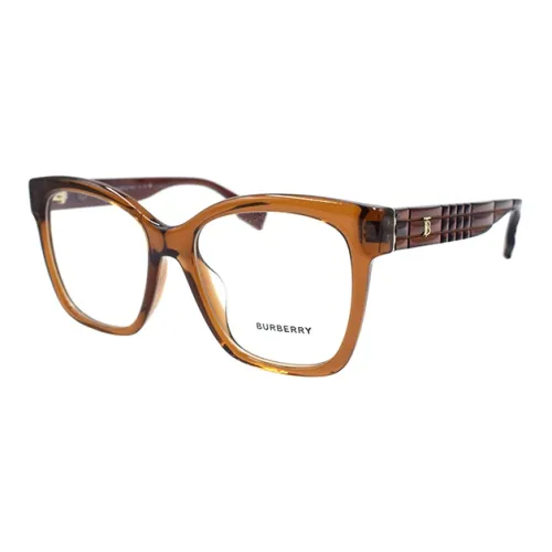 Burberry Eyeglass Frames Women's Transparent Brown