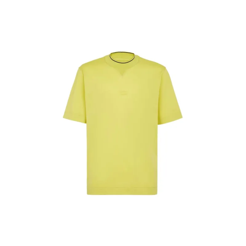 FENDI T Shirts Men Green-0