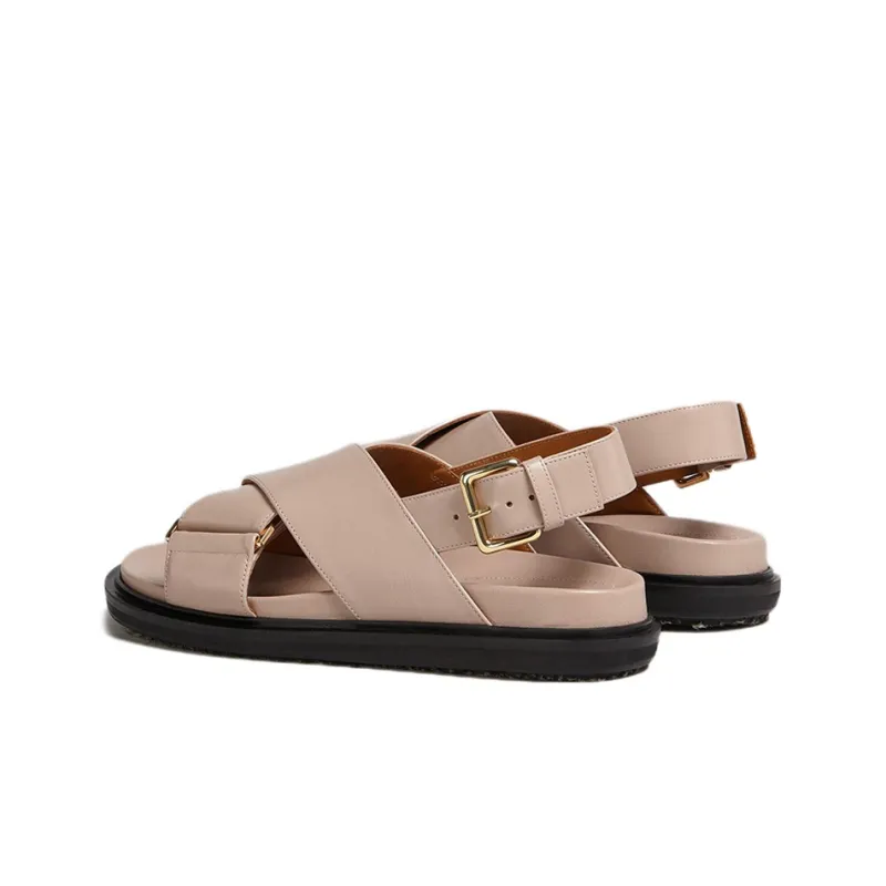 MARNI Fussbet Leather Sandals-2