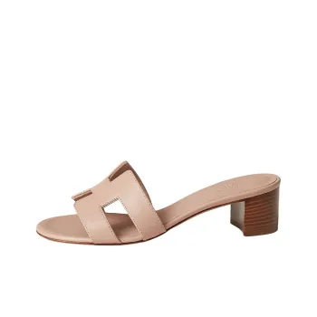 HERMES Oasis Slide Slippers Women's Nude