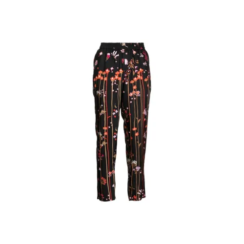 RED VALENTINO Star-print Silk Trousers