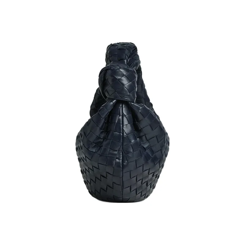 Bottega Veneta JODIE Lambskin One Shoulder Handbag Women's Space Gray-1