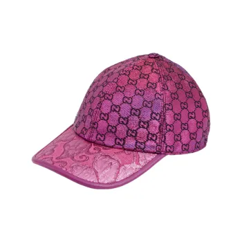 GUCCI Gg Metallic Baseball Cap