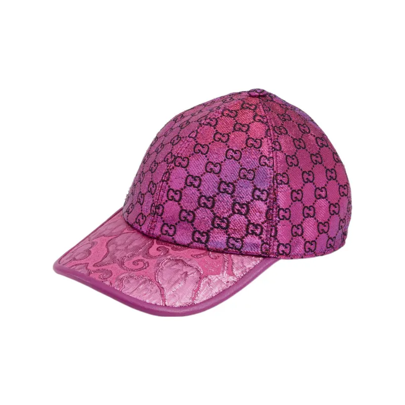 GUCCI Gg Metallic Baseball Cap-0