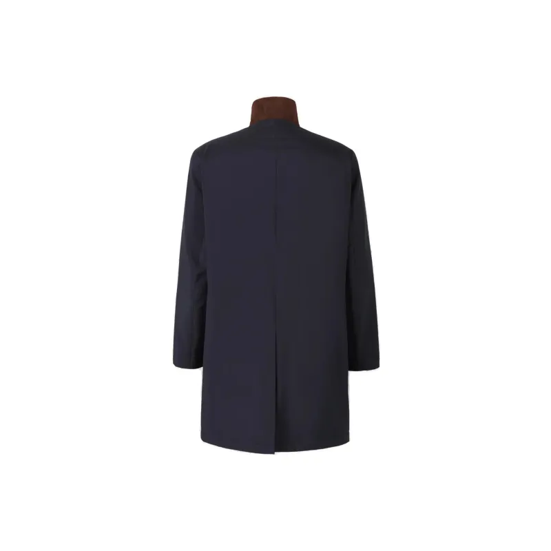 Loro Piana Contrasting Buttoned Coat-1