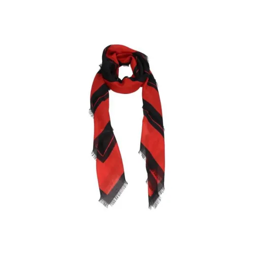 Givenchy Silk Scarves Women's Red