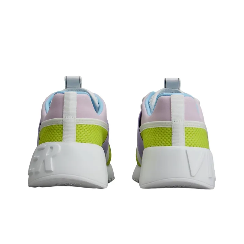 Roger Vivier Low Top Sports Casual Shoes Women's White Purple-3