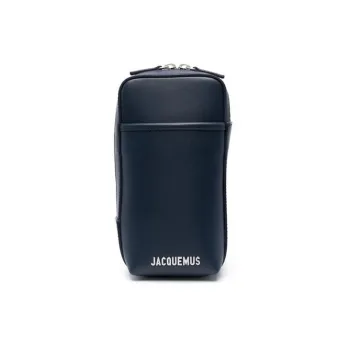 Jacquemus Calfskin Shoulder Bag Crossbody Bag Men's Navy
