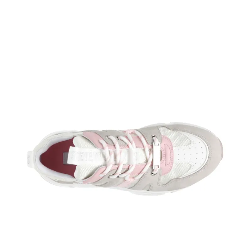 STEVE MADDEN Casual Shoes Women's Low Top Pink Gray/Blue Gray/Red White-7