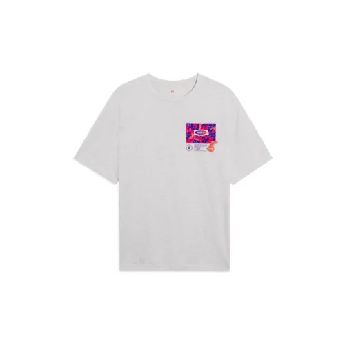 LiNing China Li Ning T Shirts Unisex Heather Gray Tile Gray