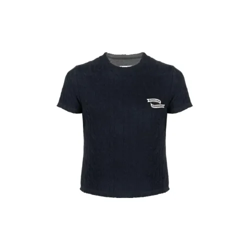 Opening Ceremony Embroidered Logo Cable-knit T-shirt