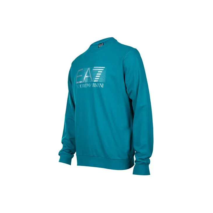 EMPORIO ARMANI EA7 Sweatshirts Men Dark Sky Blue-2