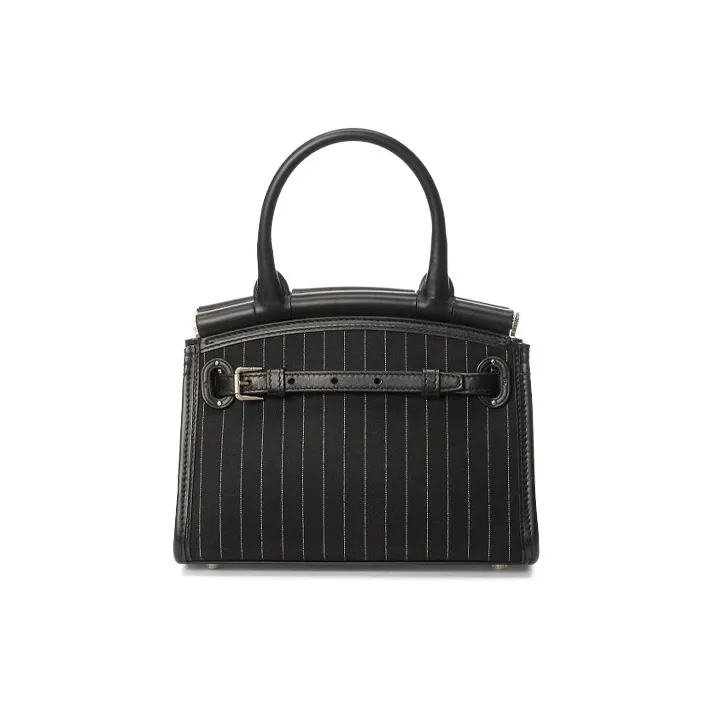 Polo Ralph Lauren RL50 Fabric Shoulder Bag Crossbody Bag Handbag Mini Women's Black-2