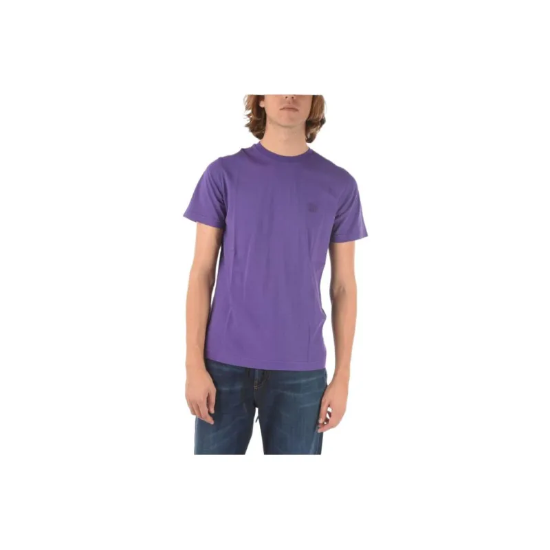 DIESEL T-Shirts Men Purple-0