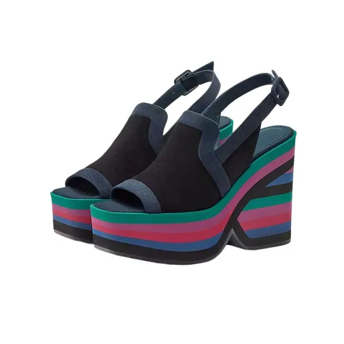 HERMES Edgy 65 Strap Sandals Women's Multicolor