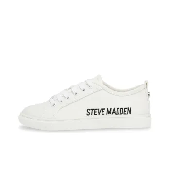 STEVE MADDEN Skateboard Shoes Women's Low Top Black/Pink/White