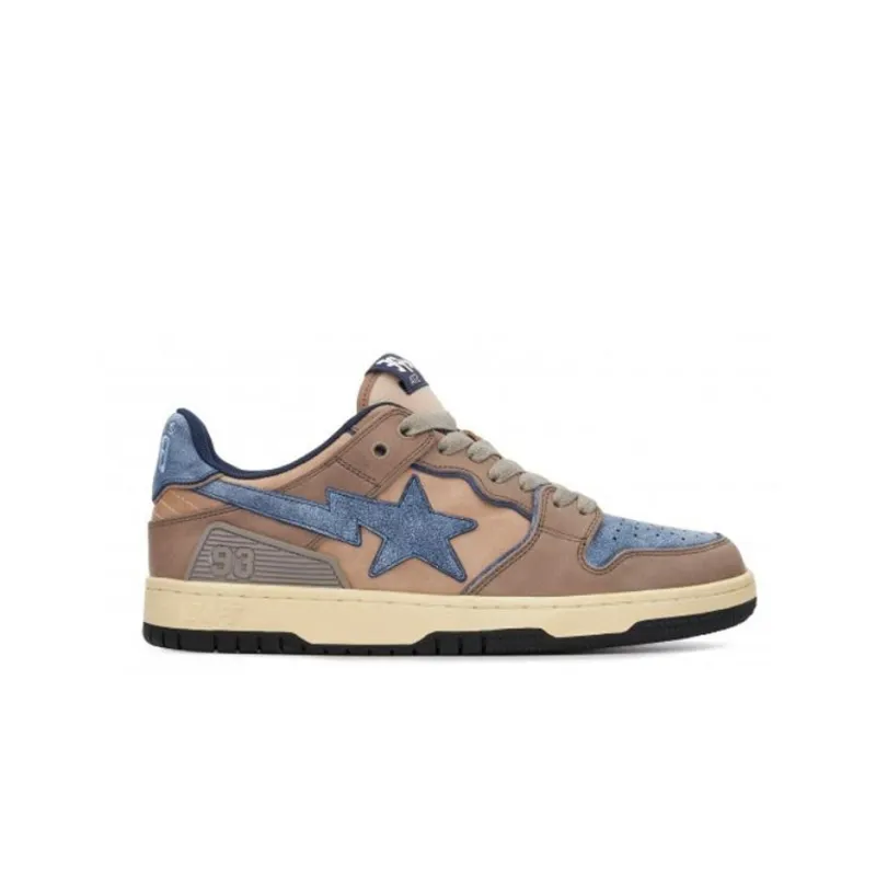 A BATHING APE Sk8 Sta 'Grey Blue'-1