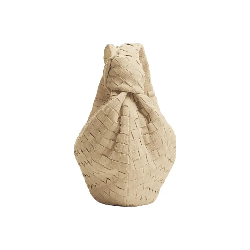 Bottega Veneta Jodie Shoulder Bag Teen Intrecciato Porridge-1