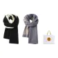 2 Pack (Black+Gray Khaki) Rabbit Box